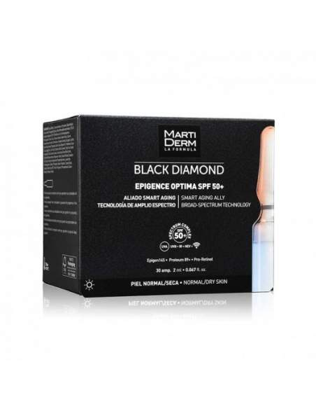 MARTIDERM BLACK DIAMOND EPIGENCE OPTIMA SPF 50+ 30 AMPOLLAS