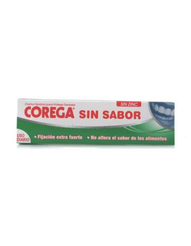 COREGA EXTRA FUERTE SIN SABOR 40 G