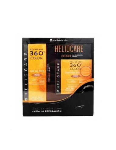 HELIOCARE 360º PACK COLOR BRONZE INTENSE (GEL OIL-FREE SPF50+