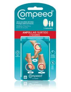 COMPEED AMPOLLAS HIDROCOLOIDE SURTIDO 5 U