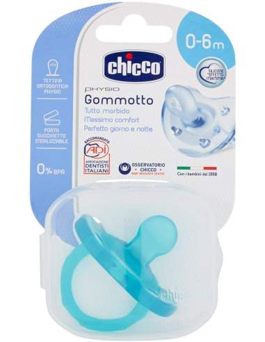CHICCO CHUPETE PHYSIO SOFT GOMMOTTO 0-6 M