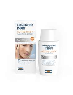 FOTOPROTECTOR ISDIN FOTOULTRA ACTIVE UNIFY FUSION FLUIDO 50 ML