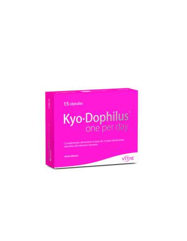 VITAE KYO-DOPHILUS ONE PER DAY 15 CAPSULAS
