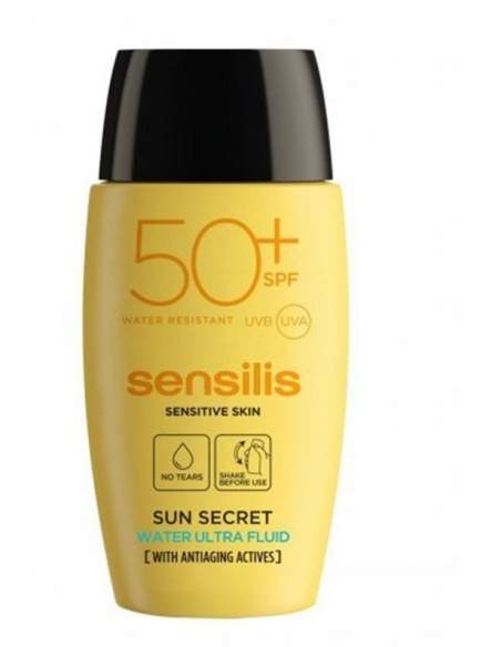 SENSILIS SUN SECRET FACE WATER ULTRA FLUID SPF50+ 40 ML