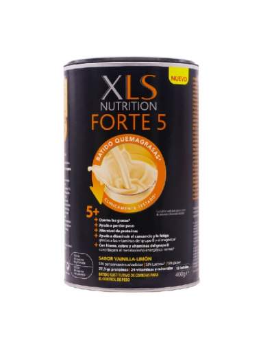 XLS NUTRITION FORTE 5 QUEMAGRASAS BATIDO SUSTITUTIVO 1 ENVASE